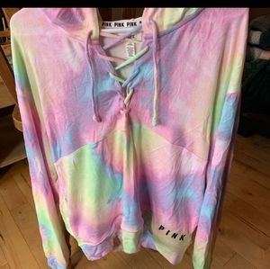 Size Large PINK sweatshirt! Soft material!